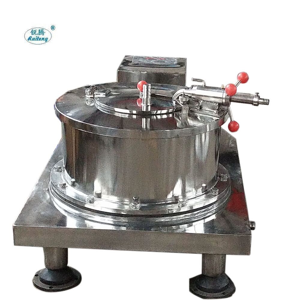 PSC flat plate manual loading and unloading settling centrifuge