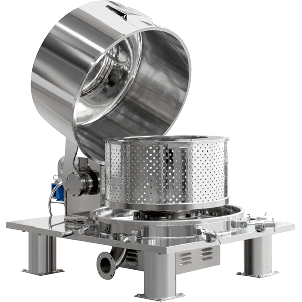 PQSB flat plate direct connection fully flip up discharge centrifuge